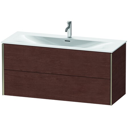 Duravit Xviu Wall-Mounted Vanity Unit American Walnut XV41360B113